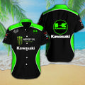Limited Edition 3D Printed Kawasaki Hawaiian Shirt