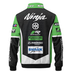 kawasaki Ninja Zipper Stand Collar Jacket 3D Shirt