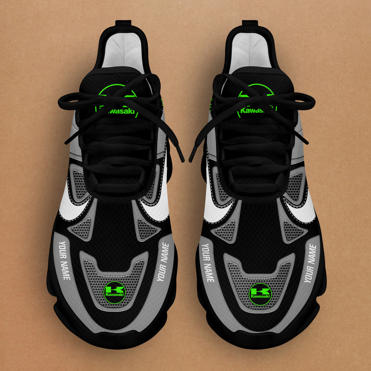 Limited Edition Custom Name Kawasaki BS Running Shoes