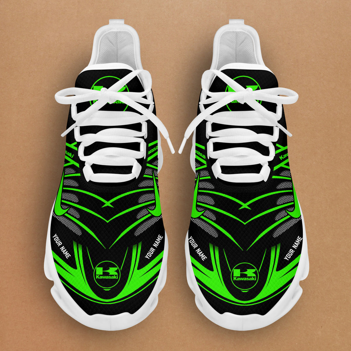 Limited Edition Custom Name Kawasaki BS Running Shoes
