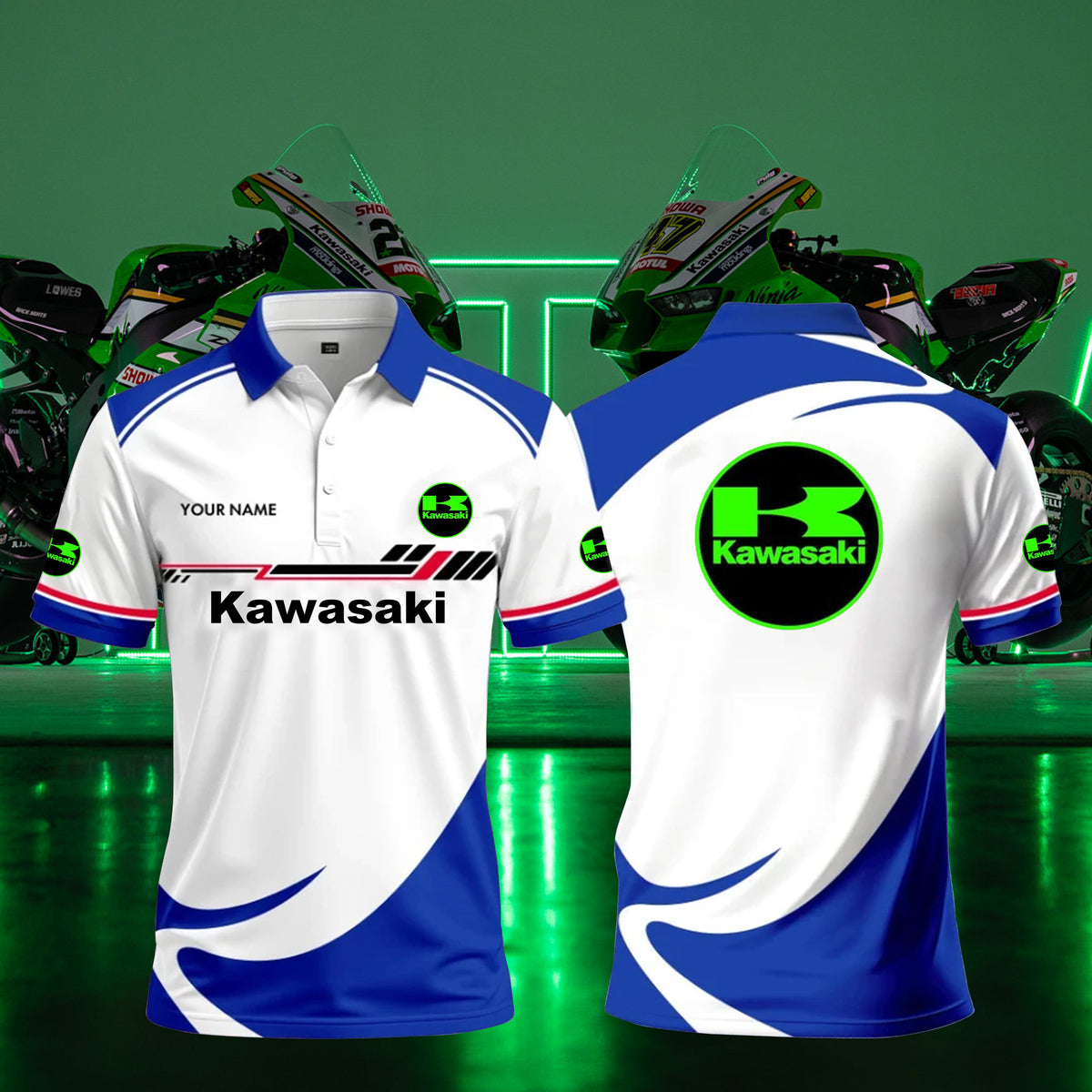 3D All Over Printed KAWASAKI Limited Edition PL15051