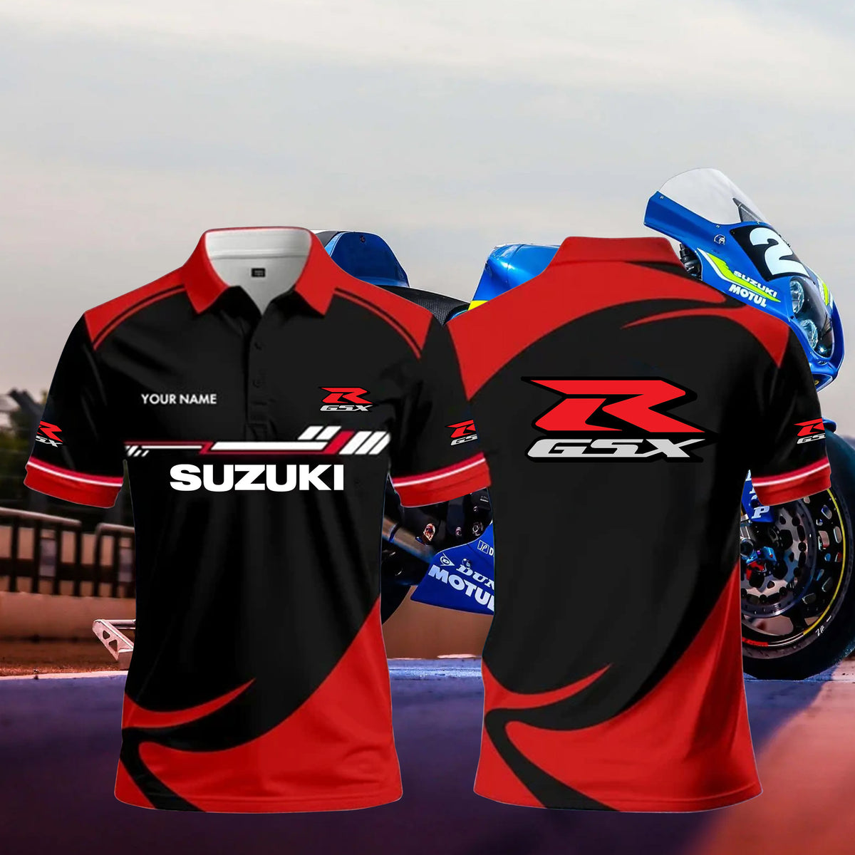 3D All Over Printed SUZUKI GSX Limited Edition PL25051