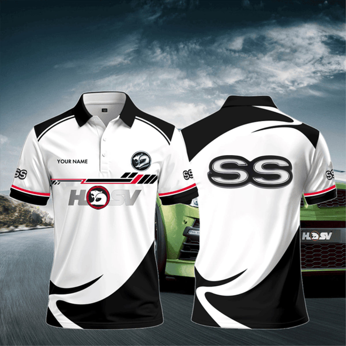 3D All Over Printed HSV-SS Polo Shirt Limited Edition PL24061