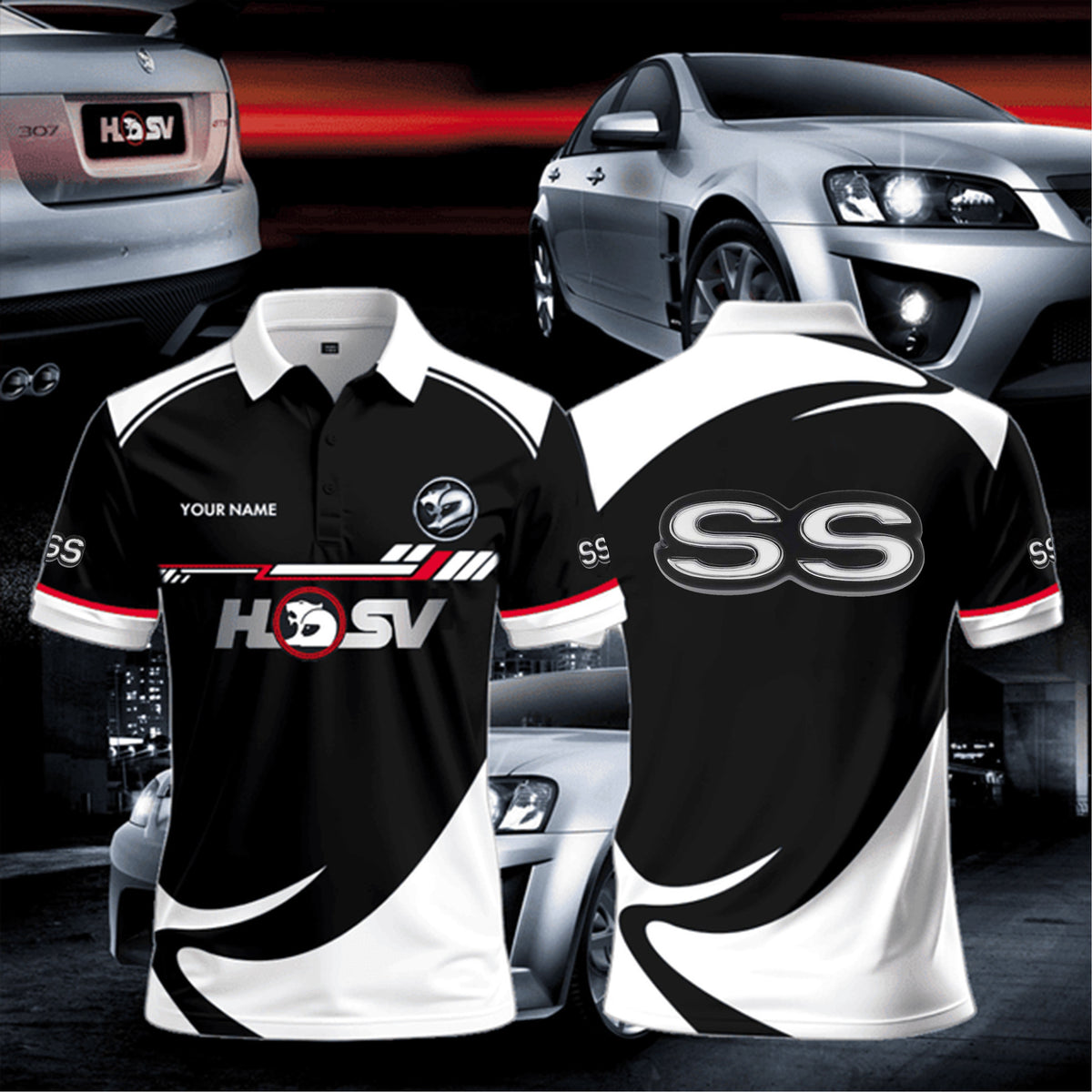 3D All Over Printed HSV-SS Polo Shirt Limited Edition PL24061