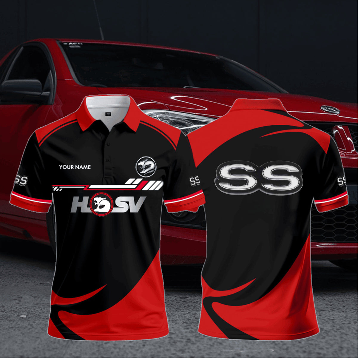 3D All Over Printed HSV-SS Polo Shirt Limited Edition PL24061