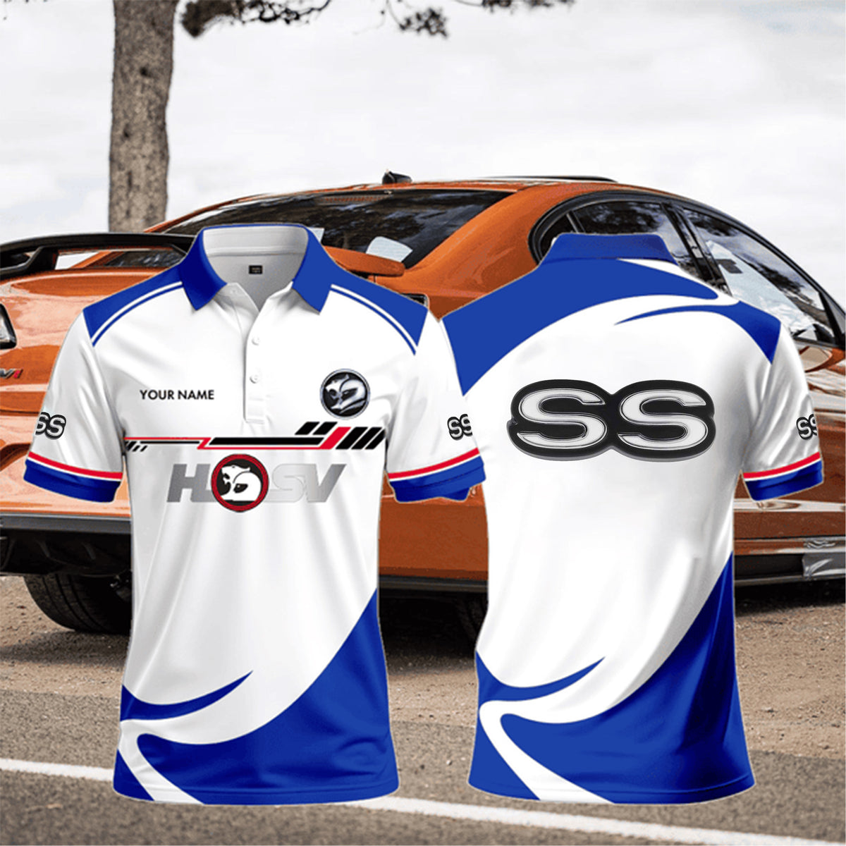 3D All Over Printed HSV-SS Polo Shirt Limited Edition PL24061