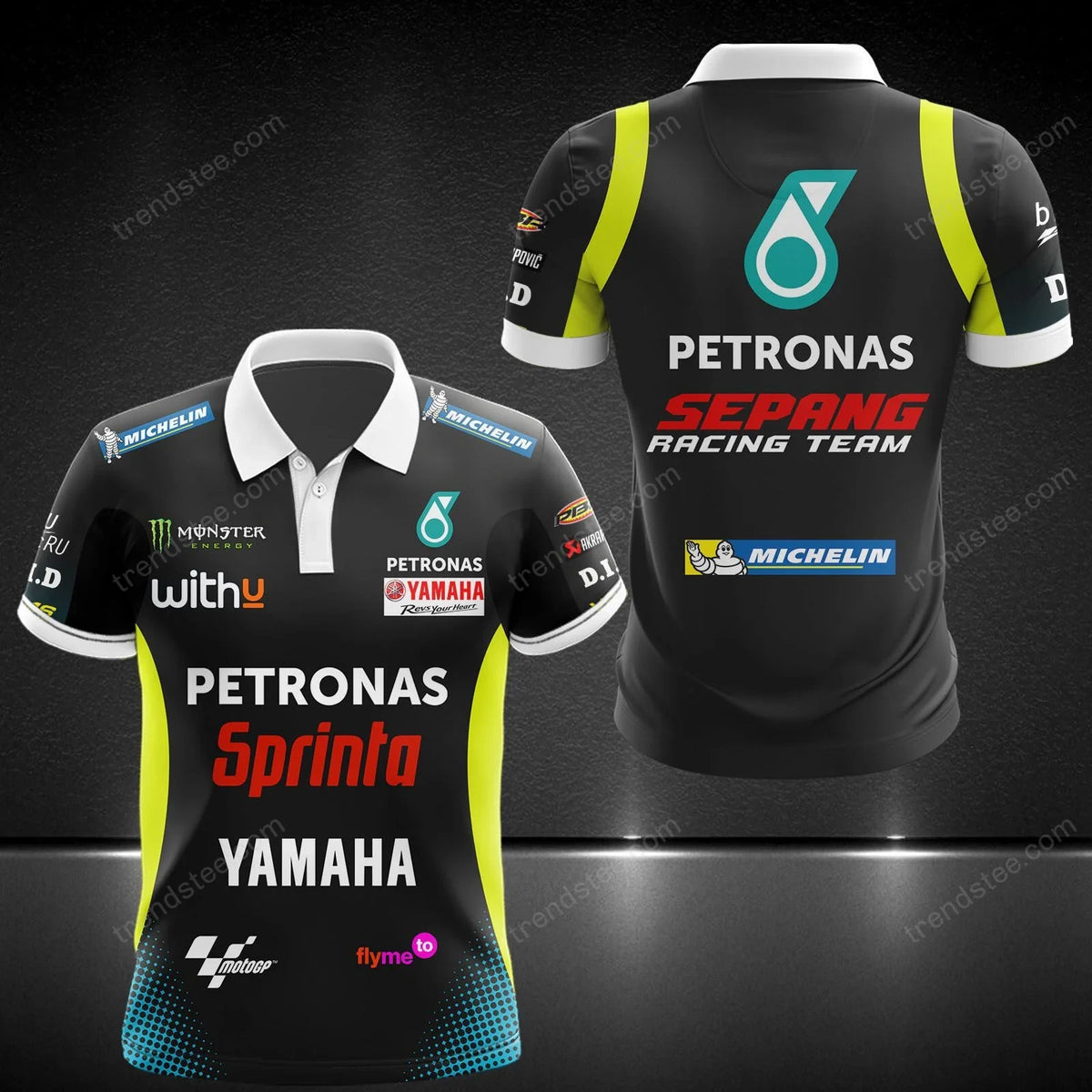 3D All Over Printed Yamaha racing Polo Shirt Limited Edition PL13071