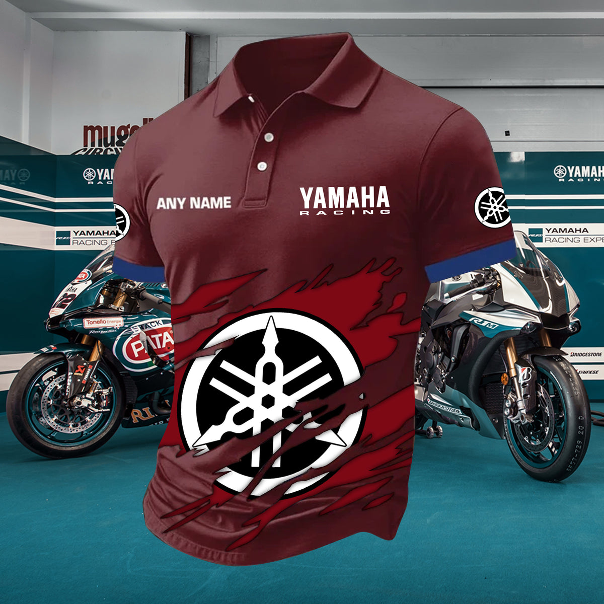 3D All Over Printed Yamaha Racing Limited Edition PL15071