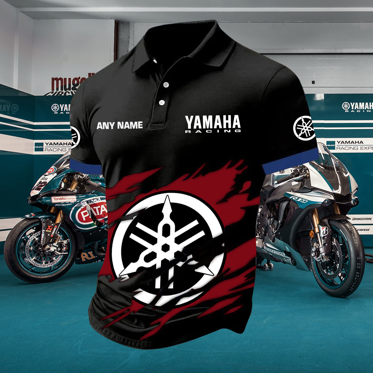 3D All Over Printed Yamaha Racing Limited Edition PL15071