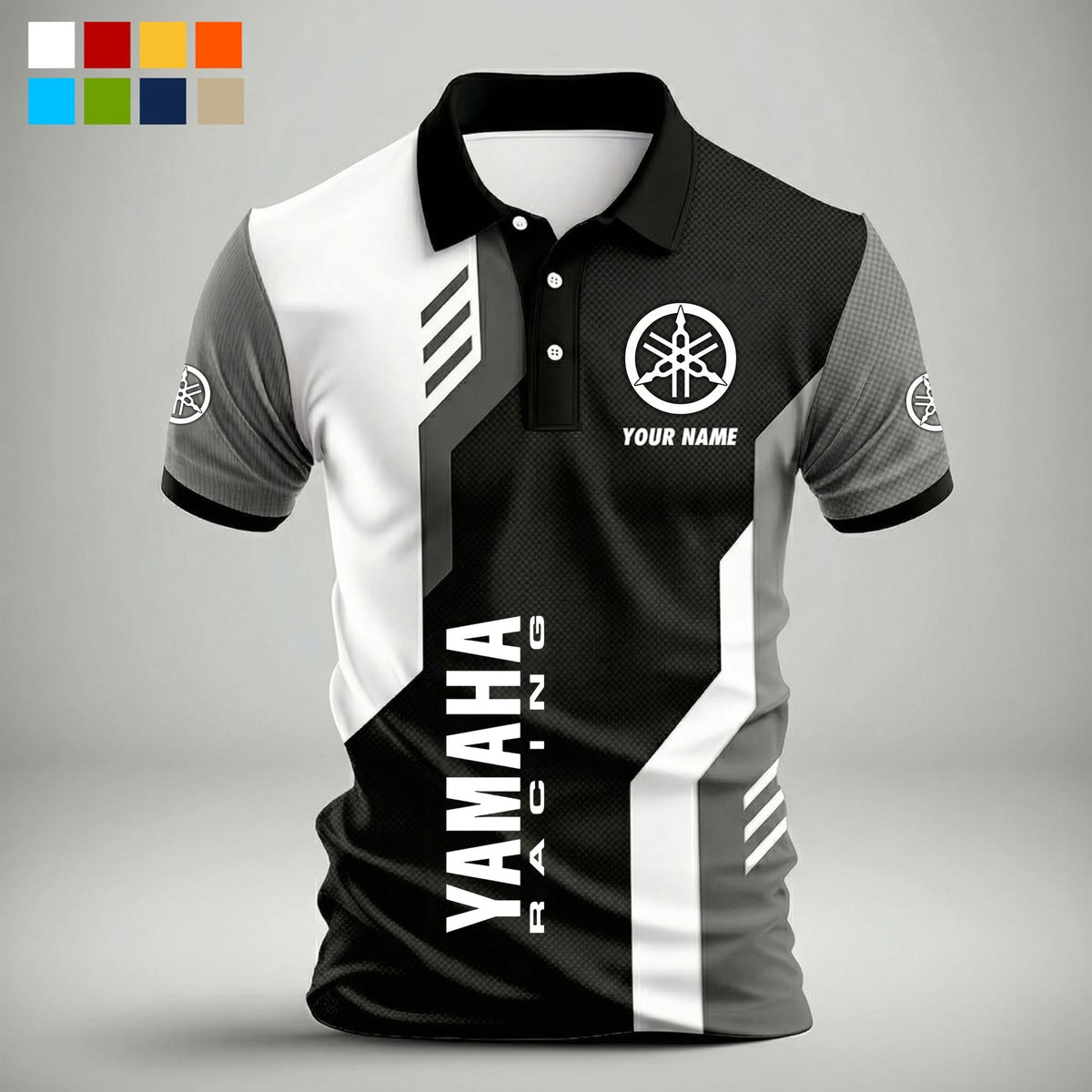 3D All Over Printed Yamaha racing Polo Shirt Limited Edition PL25091