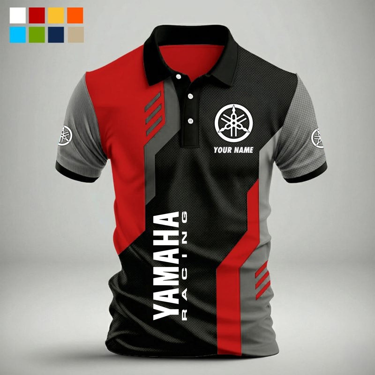3D All Over Printed Yamaha racing Polo Shirt Limited Edition PL25091