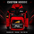 Indian Motorcycle Custom Quarter Zip Hoodie HD26091