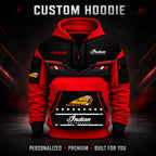 Indian Motorcycle Custom Quarter Zip Hoodie HD26091