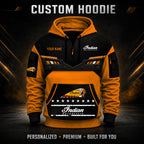 Indian Motorcycle Custom Quarter Zip Hoodie HD26091