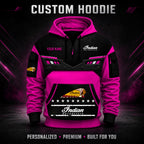Indian Motorcycle Custom Quarter Zip Hoodie HD26091