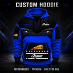 Indian Motorcycle Custom Quarter Zip Hoodie HD26091