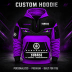 Yamaha Racing Custom Quarter Zip Hoodie HD29092
