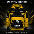 Yamaha Racing Custom Quarter Zip Hoodie HD29092