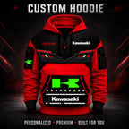 Kawasaki Custom Quarter Zip Hoodie HD29093