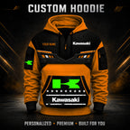 Kawasaki Custom Quarter Zip Hoodie HD29093