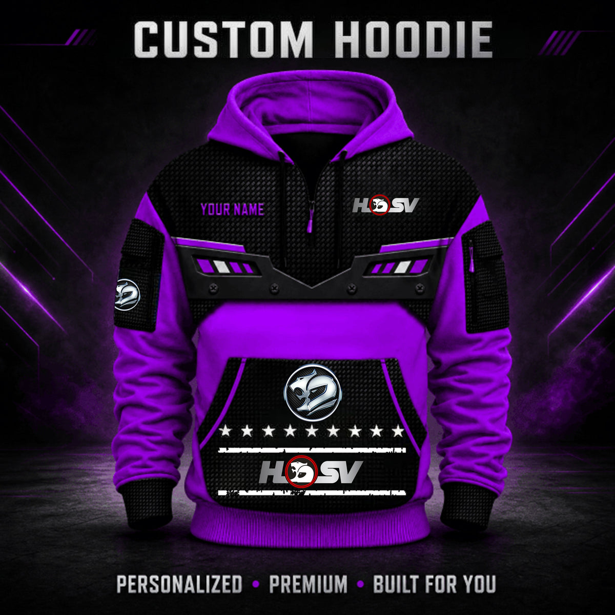HSV Custom Quarter Zip Hoodie HD30091