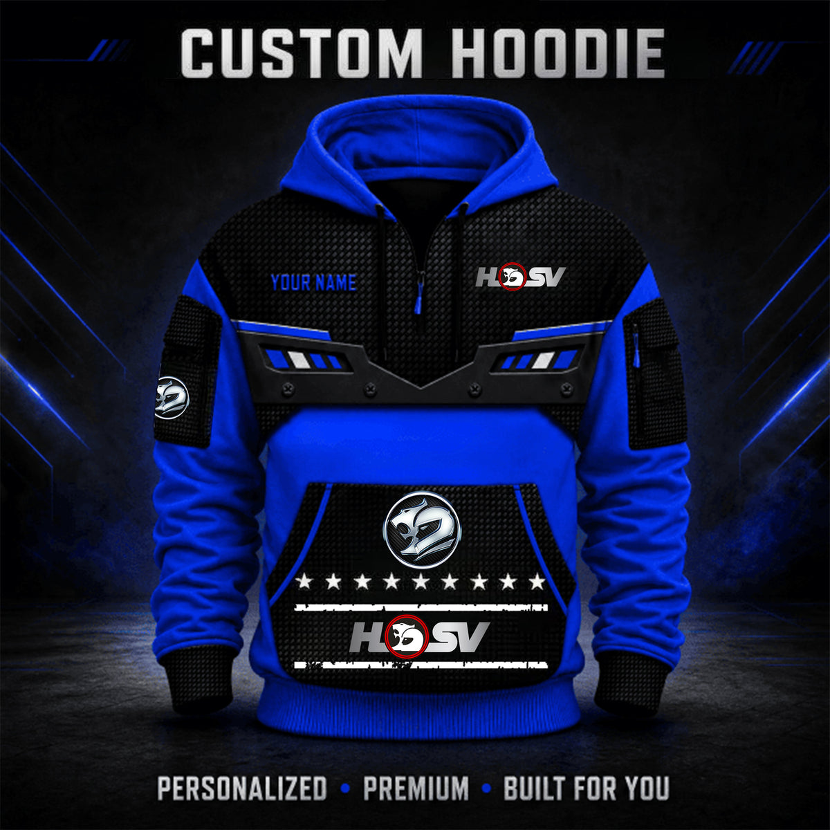 HSV Custom Quarter Zip Hoodie HD30091