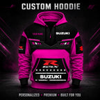 Suzuki GSX Custom Quarter Zip Hoodie HD011001